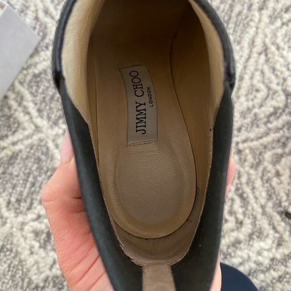 Jimmy Choo Talula black booties/boots size 38 1/2 - Picture 3 of 13